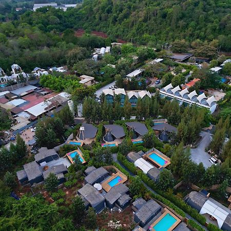 The X10 Nordic Tent And Glamping Pool Villa Khaoyai เขาใหญ่ - Sha Certified Ban Thung Sawang المظهر الخارجي الصورة