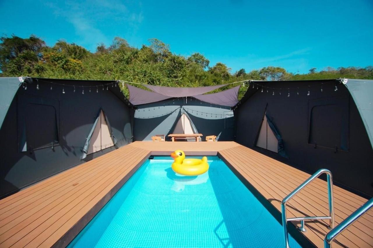 The X10 Nordic Tent And Glamping Pool Villa Khaoyai เขาใหญ่ - Sha Certified Ban Thung Sawang المظهر الخارجي الصورة