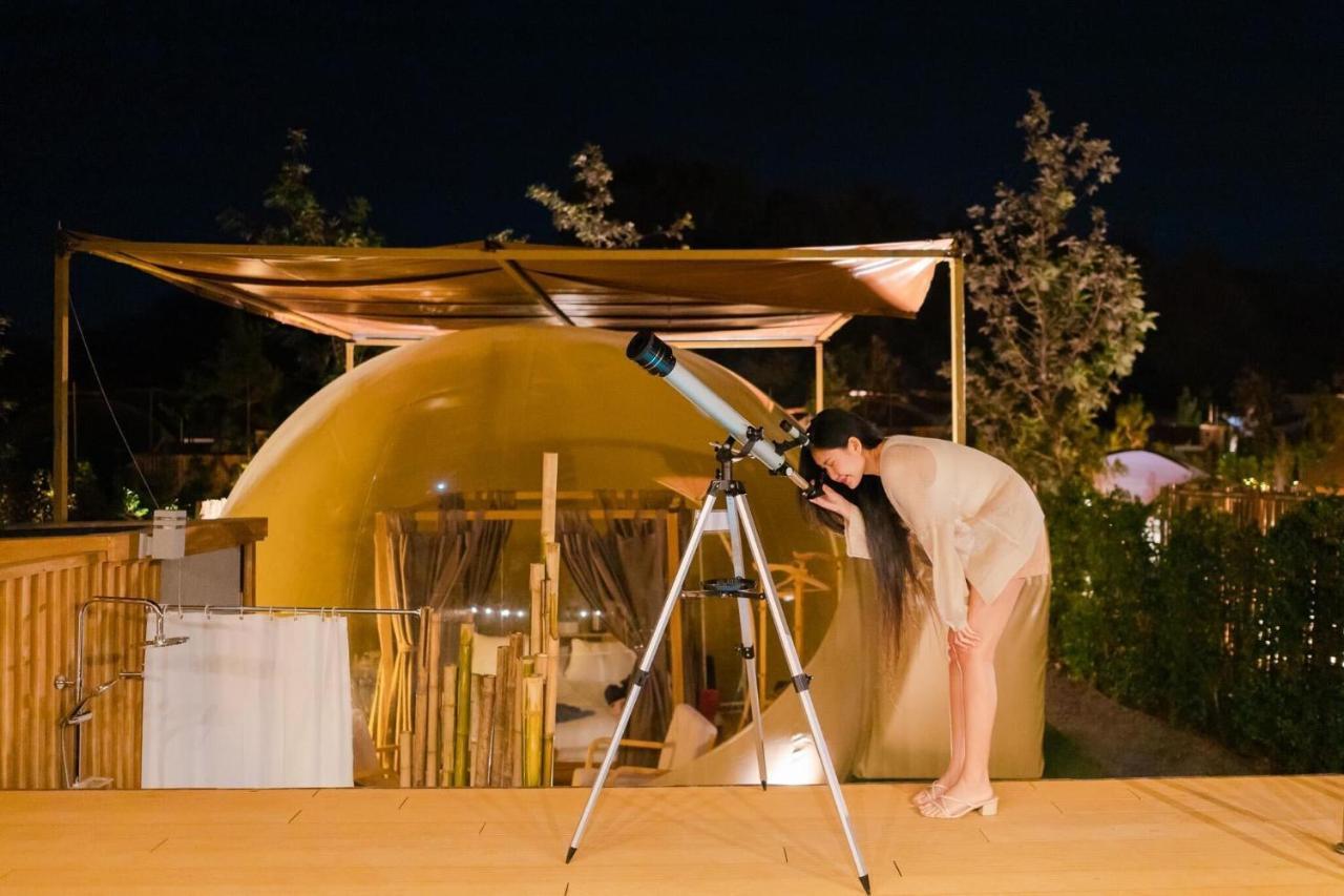The X10 Nordic Tent And Glamping Pool Villa Khaoyai เขาใหญ่ - Sha Certified Ban Thung Sawang المظهر الخارجي الصورة