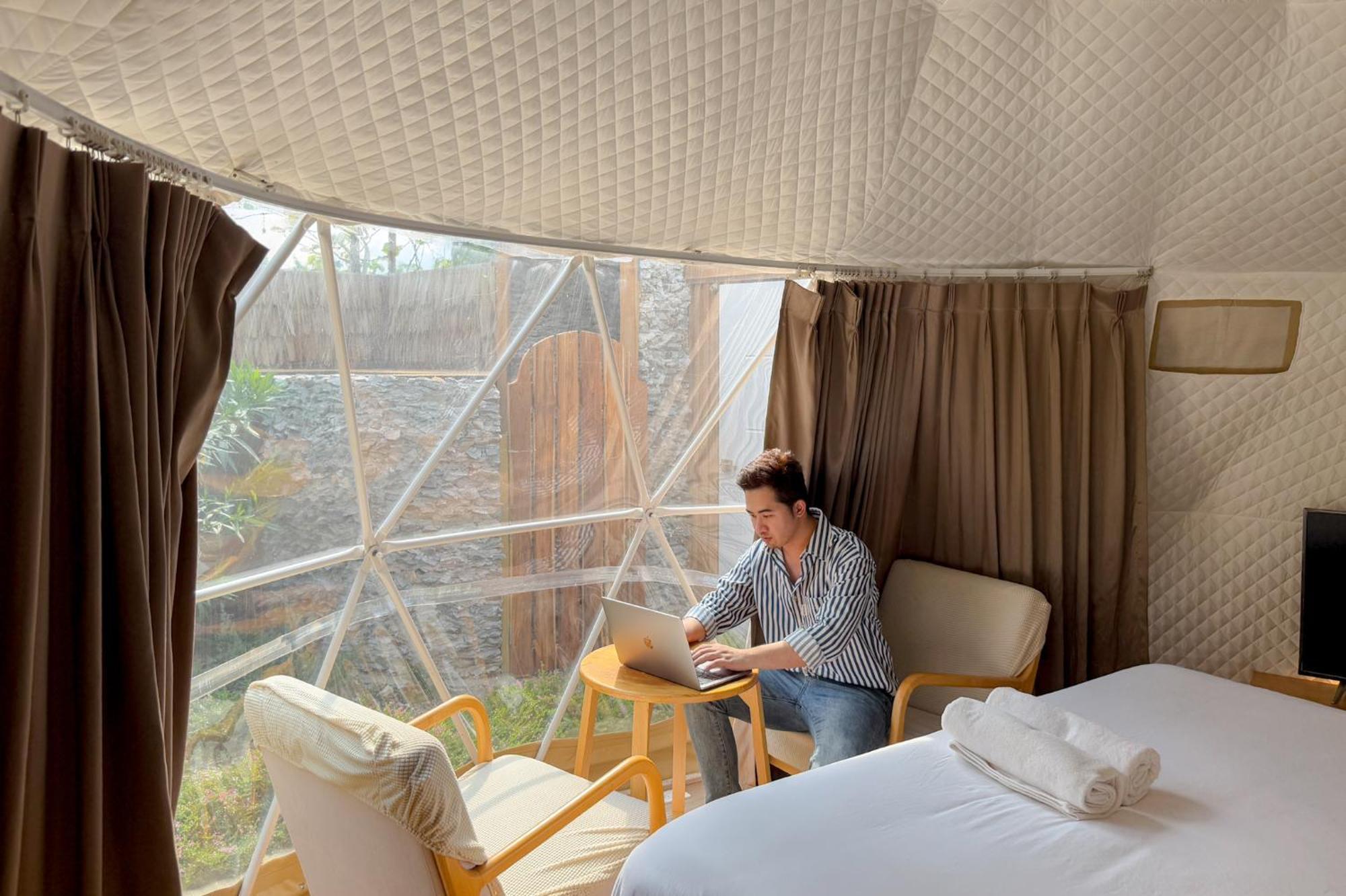 The X10 Nordic Tent And Glamping Pool Villa Khaoyai เขาใหญ่ - Sha Certified Ban Thung Sawang المظهر الخارجي الصورة
