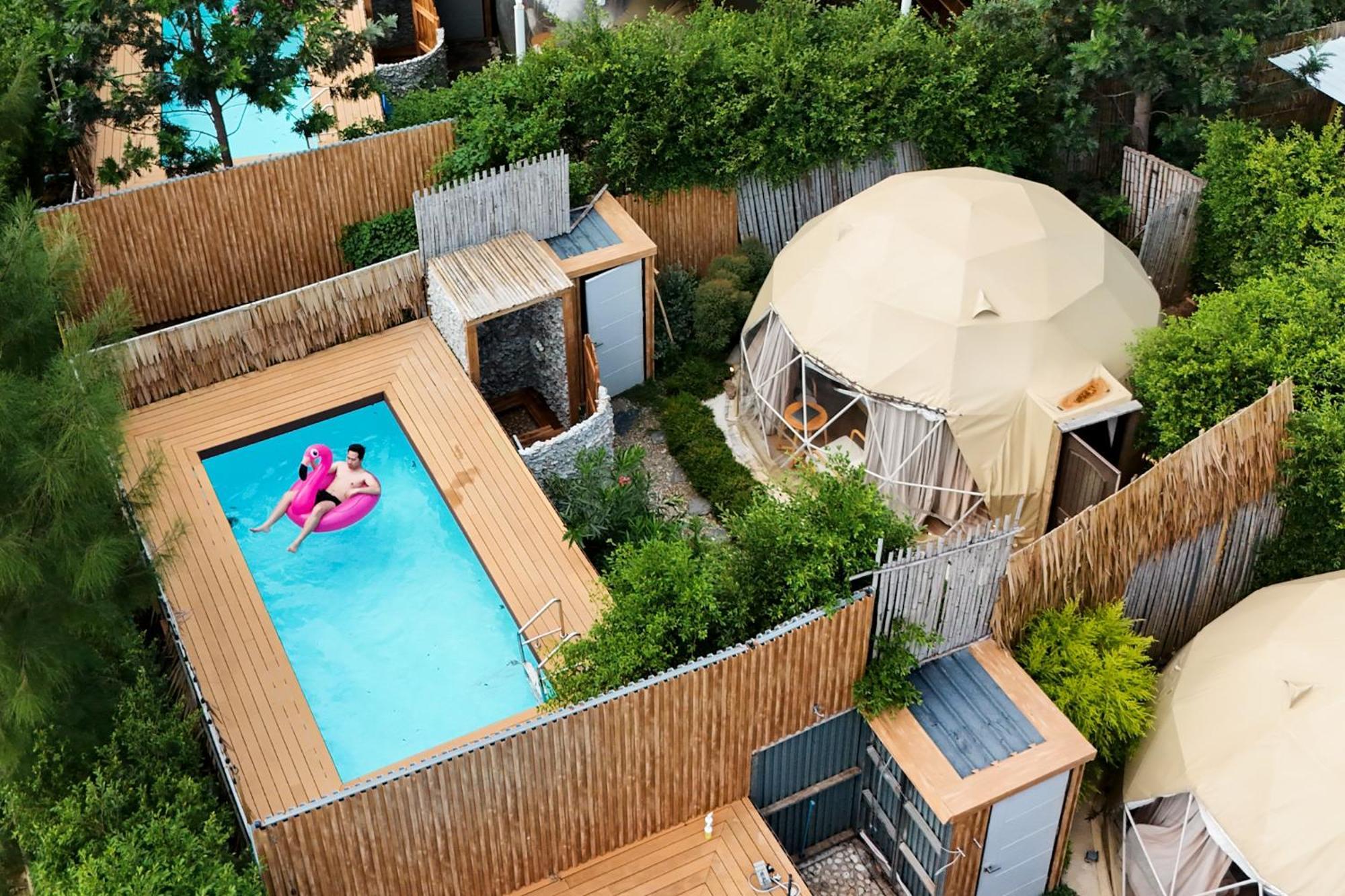 The X10 Nordic Tent And Glamping Pool Villa Khaoyai เขาใหญ่ - Sha Certified Ban Thung Sawang المظهر الخارجي الصورة