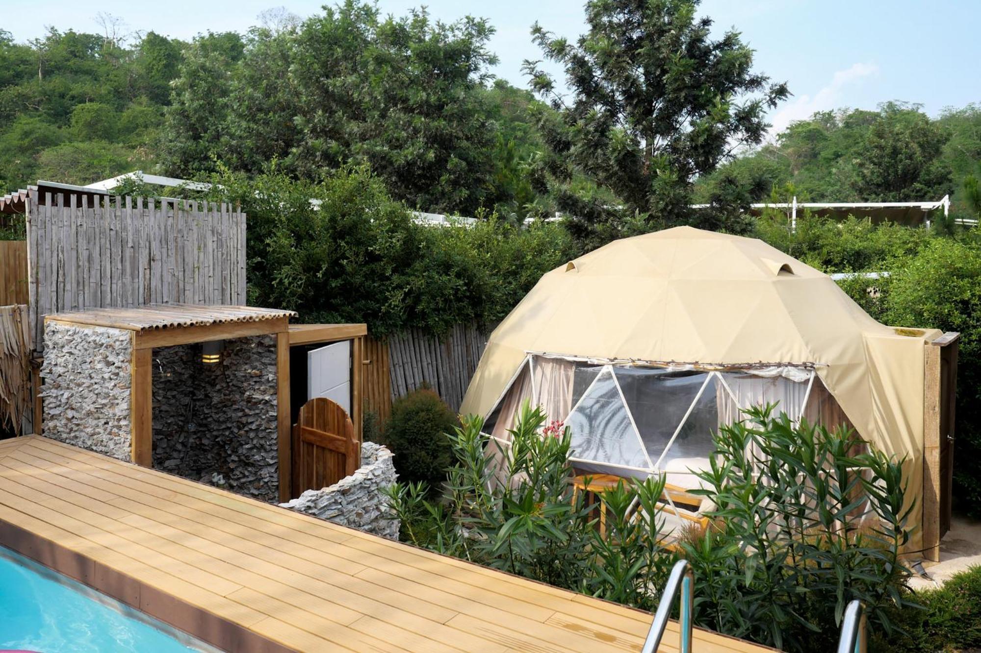 The X10 Nordic Tent And Glamping Pool Villa Khaoyai เขาใหญ่ - Sha Certified Ban Thung Sawang المظهر الخارجي الصورة