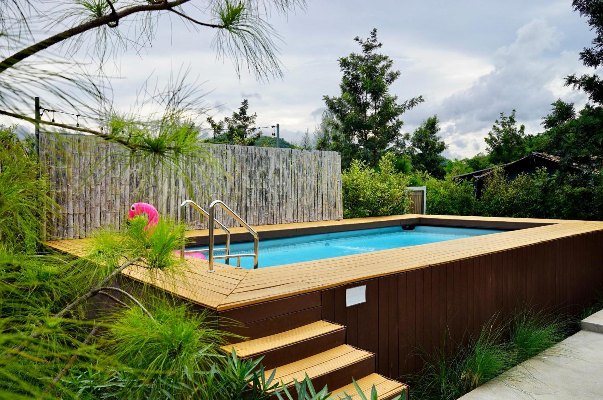 The X10 Nordic Tent And Glamping Pool Villa Khaoyai เขาใหญ่ - Sha Certified Ban Thung Sawang المظهر الخارجي الصورة