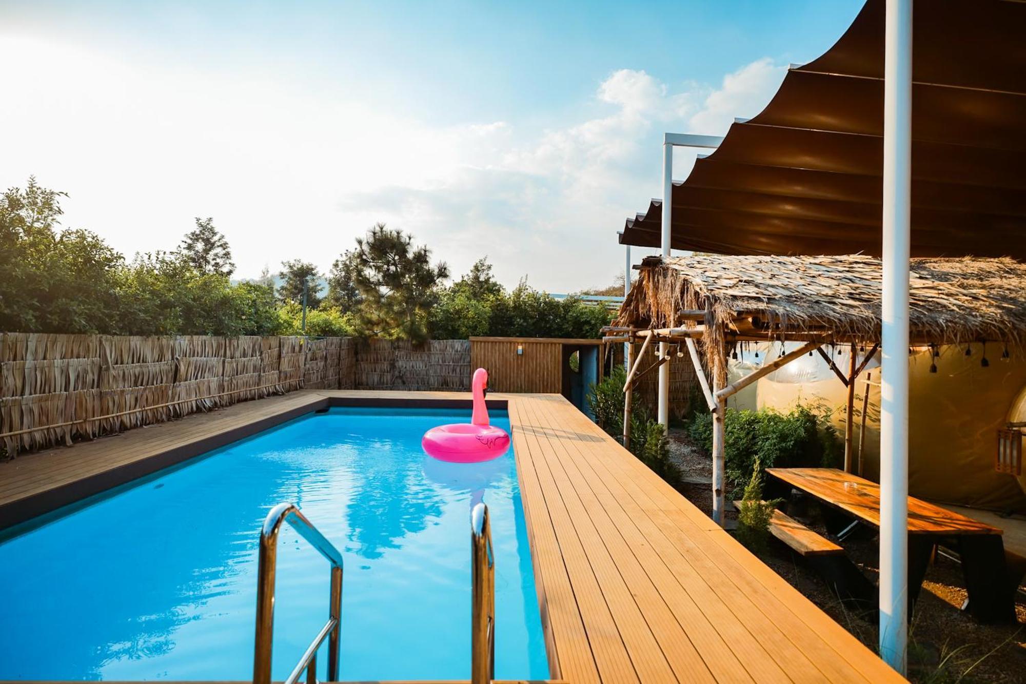 The X10 Nordic Tent And Glamping Pool Villa Khaoyai เขาใหญ่ - Sha Certified Ban Thung Sawang المظهر الخارجي الصورة