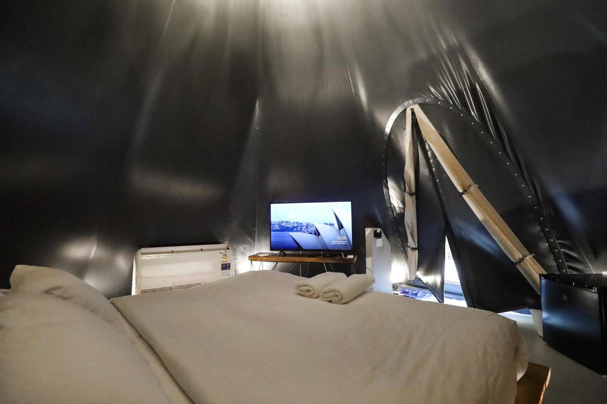 The X10 Nordic Tent And Glamping Pool Villa Khaoyai เขาใหญ่ - Sha Certified Ban Thung Sawang المظهر الخارجي الصورة